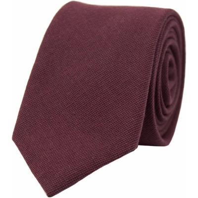 Kravata Burgundy vínová – Sleviste.cz