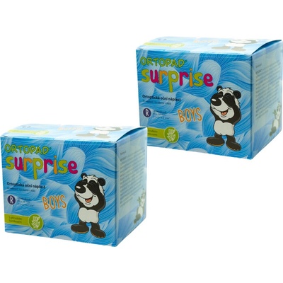Ortopad Surprise Boys with natural bamboo 2x50 ks Regular