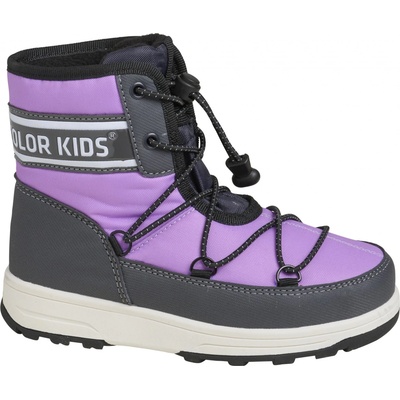Color Kids Boots W. String violet tulle