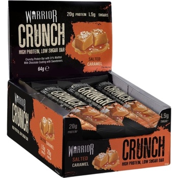 Image 1 of Warrior Crunch Bar | Low Sugar [12 x 64 грама] Солен карамел
