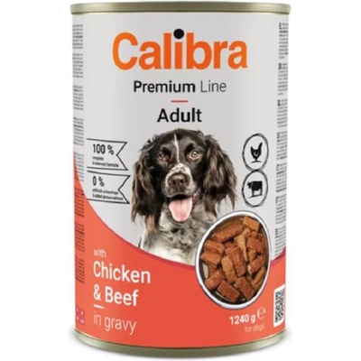 Calibra Dog Premium Chicken & Beef 1240 g