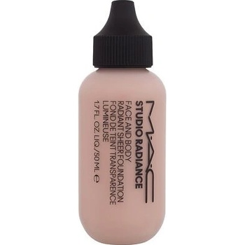 MAC Studio Radiance Face And Body Radiant Sheer Foundation voděodolný make-up na obličej i tělo W4 50 ml