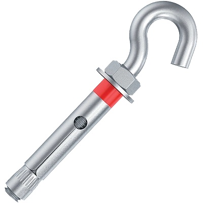 АНКЕР ВТУЛКОВ ОТВОРЕНА КУКА m6 8x45mm (m517221)