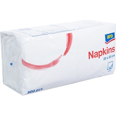 aro Салфетки еднопластови 33x33см 500бр