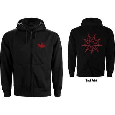 Slipknot Zipper 9 Point Star čierna