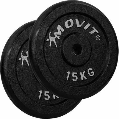 MOVIT sada závažia liatina 2 x 15 kg 31 mm