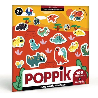 POPPIK Moje prvé samolepky Dinosaury