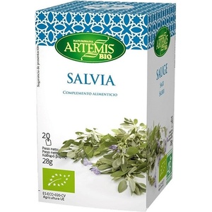Artemis Bio Био билков чай от салвия (градински чай), 20 филтърни пакетчета, Artemis Bio (310070 HDM)
