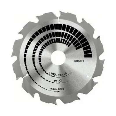 Bosch Диск циркулярен Bosch метален HM за рязане на дърво 150x20x2.4 мм, 12 z, Construct Wood-2 608 641 199