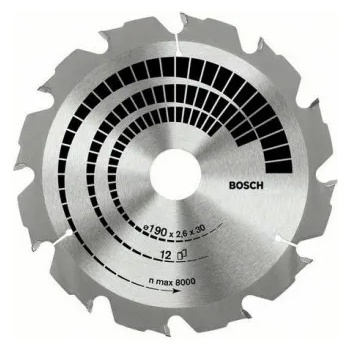 Bosch Диск циркулярен Bosch метален HM за рязане на дърво 150x20x2.4 мм, 12 z, Construct Wood-2 608 641 199
