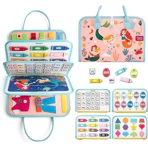 Babyhome Монтесори играчка тип чанта- Бизиборд 356481