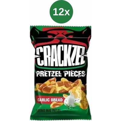 Crackzel praclíky cesnak 12 x 65 g