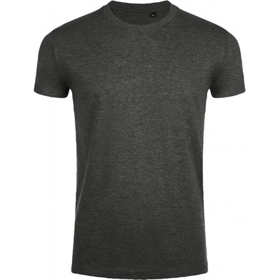 Soľs Imperial FIT pánské triko SL00580 Tmavá melanž