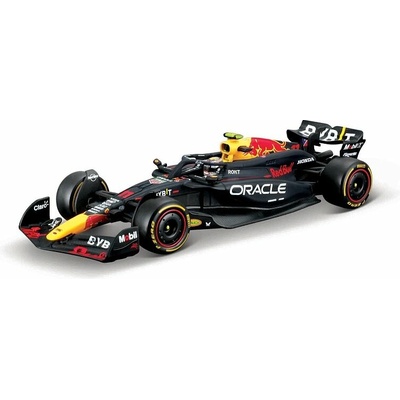 Bburago RACE Formule F1 v dekorativním boxu Oracle Red Bull Racing RB20 2024 11 Peréz 1:43