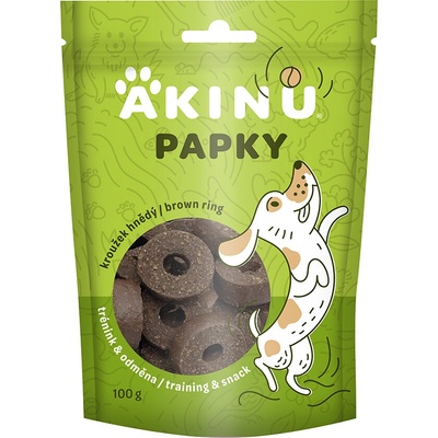 Akinu PAPKY Kroužek hnědý 100 g