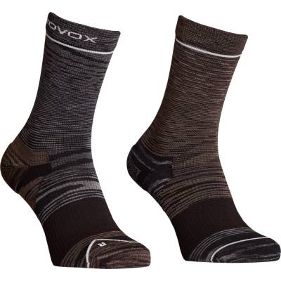 Ortovox Мъжки туристически чорапи Ortovox Alpine Mid Socks Merino socks - Dark Chestnut - размер 39-41 (EU) (201-7473-0511)