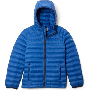 Columbia Детско синтетично яке Columbia Kid's Powder Pass Hooded Jacket Synthetic jacket - Mountain Blue - размер XL (703-6870-0316)