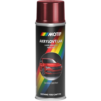 MOTIP Škoda červená solitaire metalická 200ml