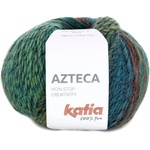 Katia Azteca 7891 Emerald/Maroon Плетива прежда (7891)