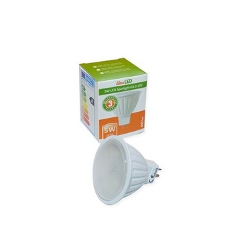 Image 1 of limaLED 5W LED Луничка Термопластик G5.3 12V 6000K - limaLED (1354)