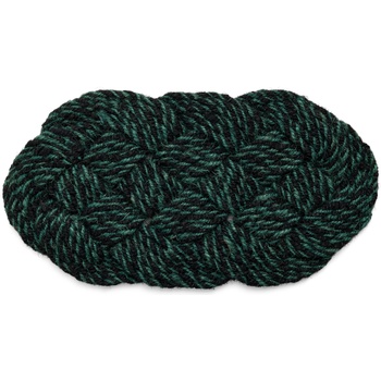 HAY Coco Swirl изтривалка 40 x 80 см, зелена (AE757-F129-AT88)