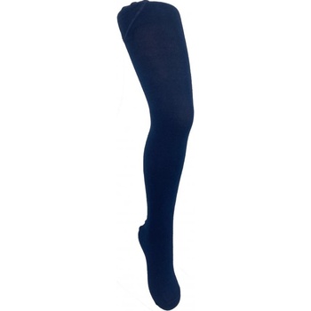 detské pančuchy jednofarebné tmavomodré