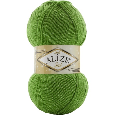 Příze Alize Sal simli 210 zelená