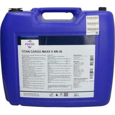 FUCHS Titan Cargo Maxx II 5W-30 20 l