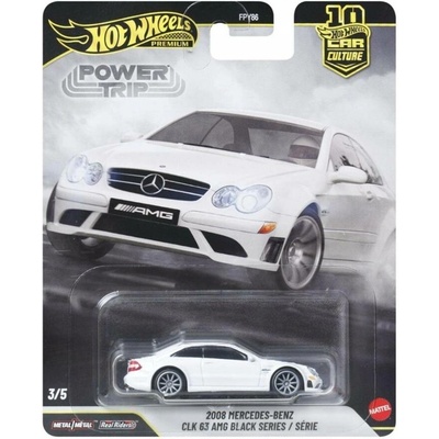 Mattel Hot Wheels Premium Boulevard 2008 Mercedes Benz CLK 63 AMG Black Series