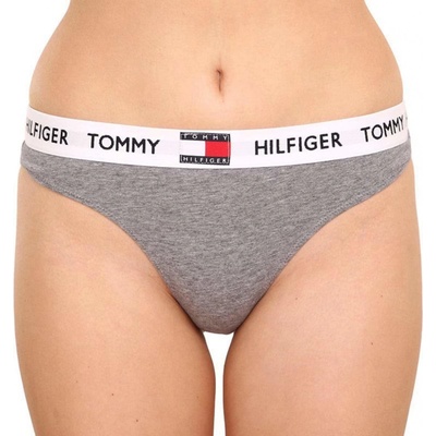 Tommy Hilfiger Dámske tangá UW0UW02198 P4A sivá