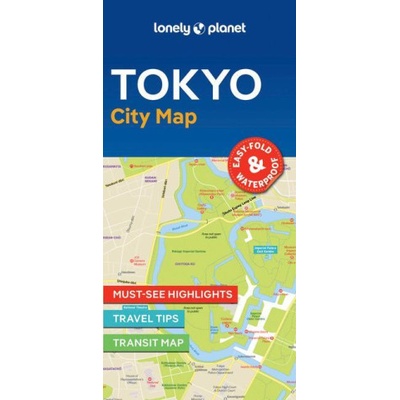 Lonely Planet Tokyo City Map