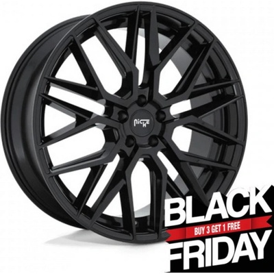 Niche M224 GAMMA 10x24 5x108 ET38 gloss black