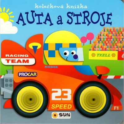 Auta a stroje kolečková knížka