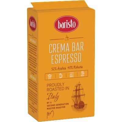 Baristo Crema Bar Espresso мляно кафе - 250 г