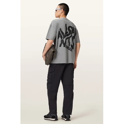 AllSaints Памучна тениска AllSaints ORLANDO (M066PC)