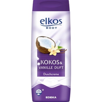 Elkos sprchový gel mléko a kokos 300 ml