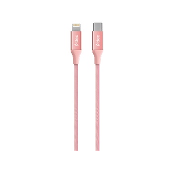 Image 1 of Ttec Кабел ttec AlumiCable Type-c - Lightning Fast Charging Cable 150cm - Rose Gold