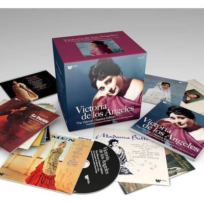 Warner Victoria De Los Angeles: Victoria De Los Ángeles: Complete Warner Recordings 59cd (Hmv & Vsm) - 59CD (065979)