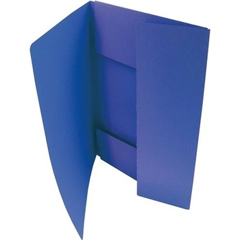 HIT Papír. s chlopněmi Office modré 50 ks A4