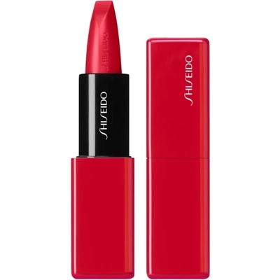 Shiseido Makeup Technosatin gel lipstick saténová rtěnka 416 Red Shift 4 g