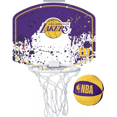 Wilson NBA Team Mini Hoop Los Angeles Lakers – Zboží Mobilmania