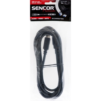 Sencor SCO531-030 USB 3.0 A/M-B/M, 3m