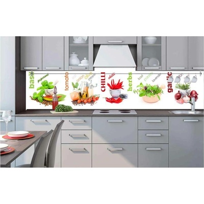 Dimex KI260-003 samolepící fototapeta mezi kuchyňskou linku Spice (260 x 60 cm)