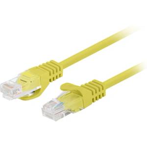 Lanberg ПАТЧ-КАБЕЛ cat. 6 utp 10 М ЖЪЛТ, СЕРТИФИЦИРАН ПО fluke
