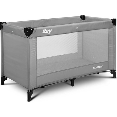Caretero Сгъваема Кошара За Пътуване Key Grey Caretero