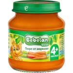 Bebelan Био пюре Bebelan - Моркови, 4 м+, 125 g (8586019165951) - baby