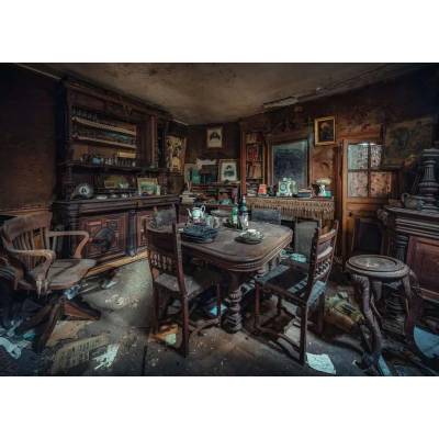 Ravensburger - Puzzle Lost Places: Bizarre Meal - 1 000 piese