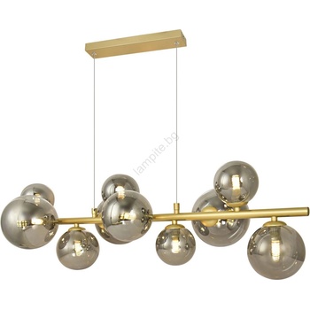 Brilagi - LED Пендел MILLA 10xG9/3W/230V златист/опушен (BG1828)