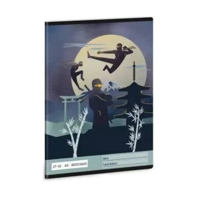 Ars Una Ninjas in the Dark: Книжка с квадратна мрежа - A/5
