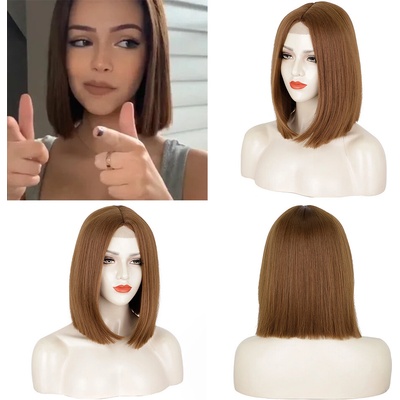 Mandľová parochňa Ursula so sieťkou